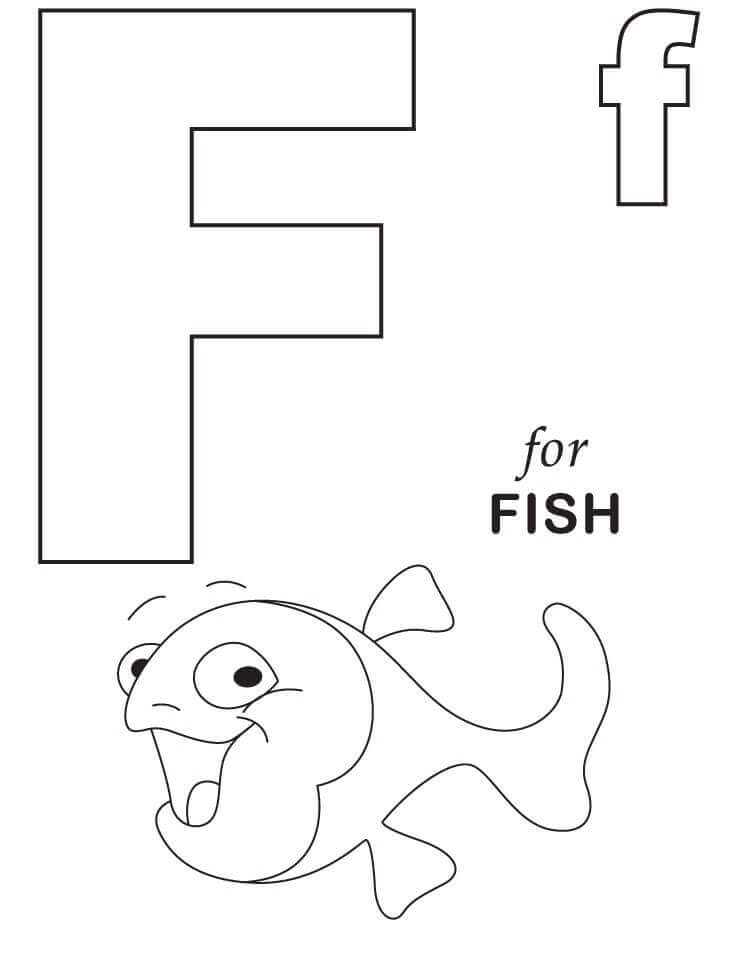 Pez, Letra F