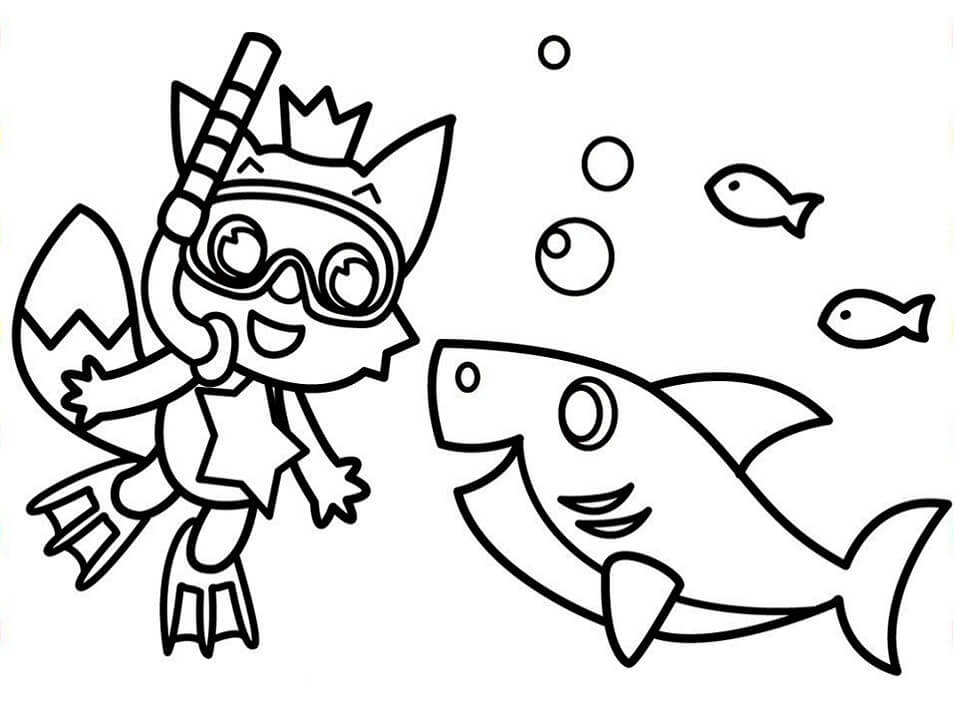 Pinkfong y Tiburón Bebé