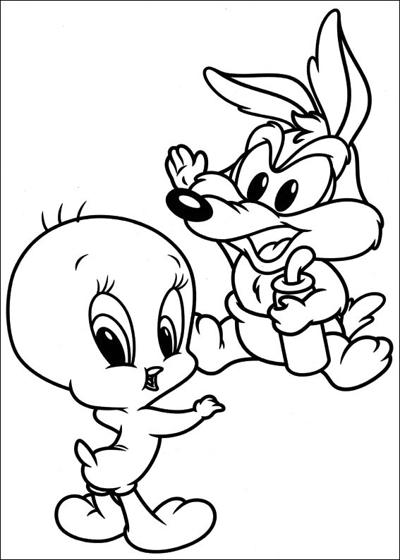 Piolín Bebé y Bebé Wile E.