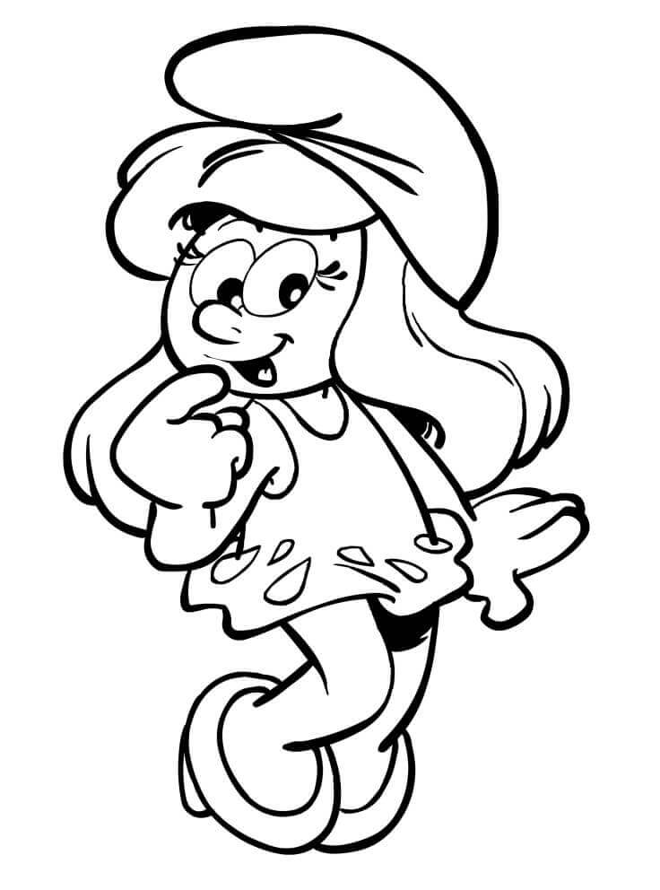 Pitufina Kawaii