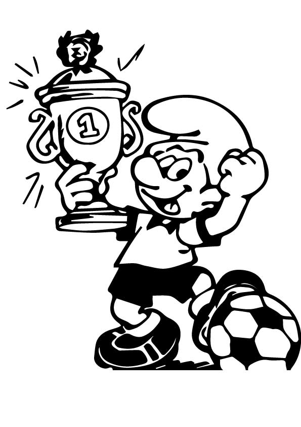 Pitufo Ganado En Fútbol