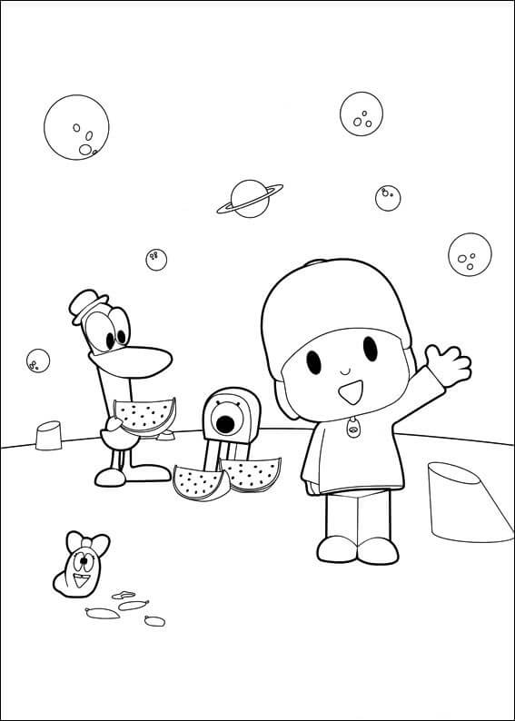 Pocoyo y Amigos en el Planeta
