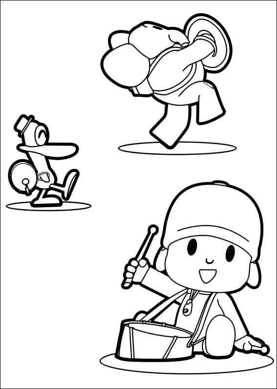 Pocoyo y amigos Juegan Accesorios