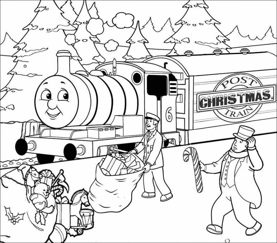 Post Tren Navideño