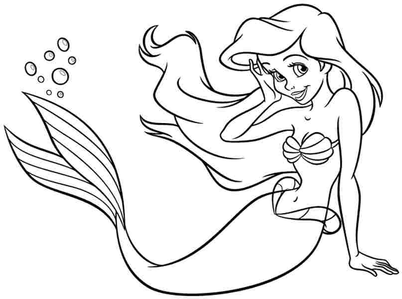 Princesa Ariel Sonriendo
