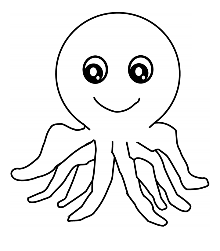 Pulpo De Dibujos Animados