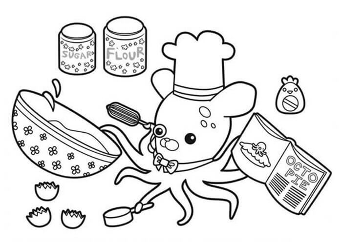 Pulpo en la Cocina
