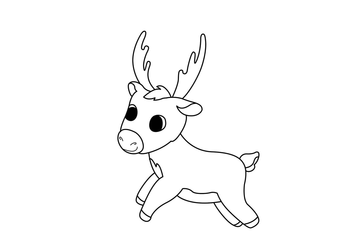 Reno bebé Corriendo