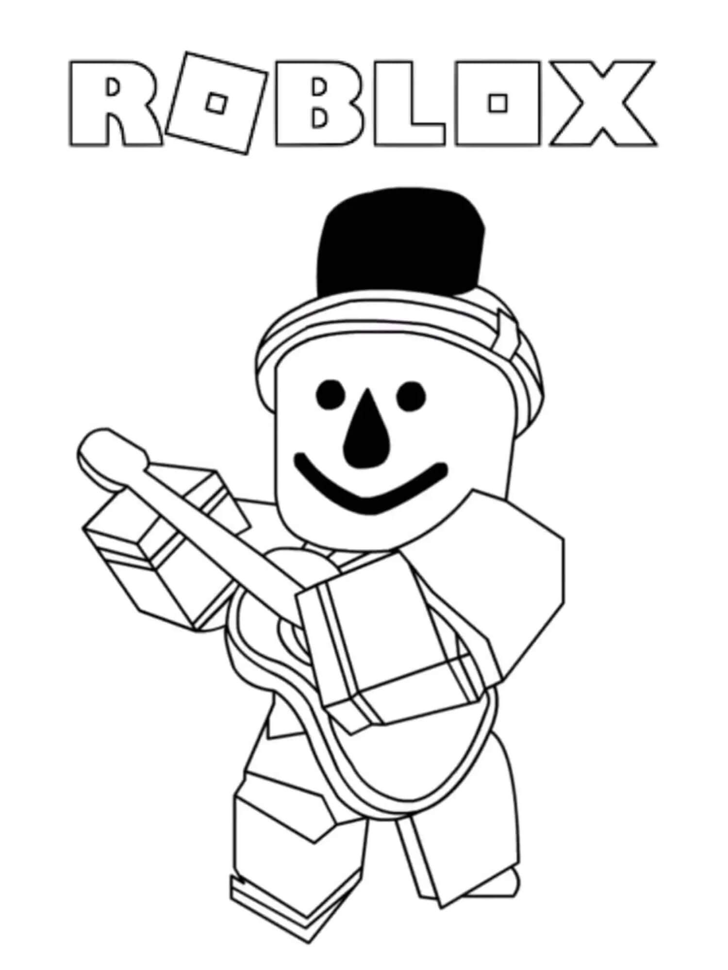Roblox Tocando la Guitarra