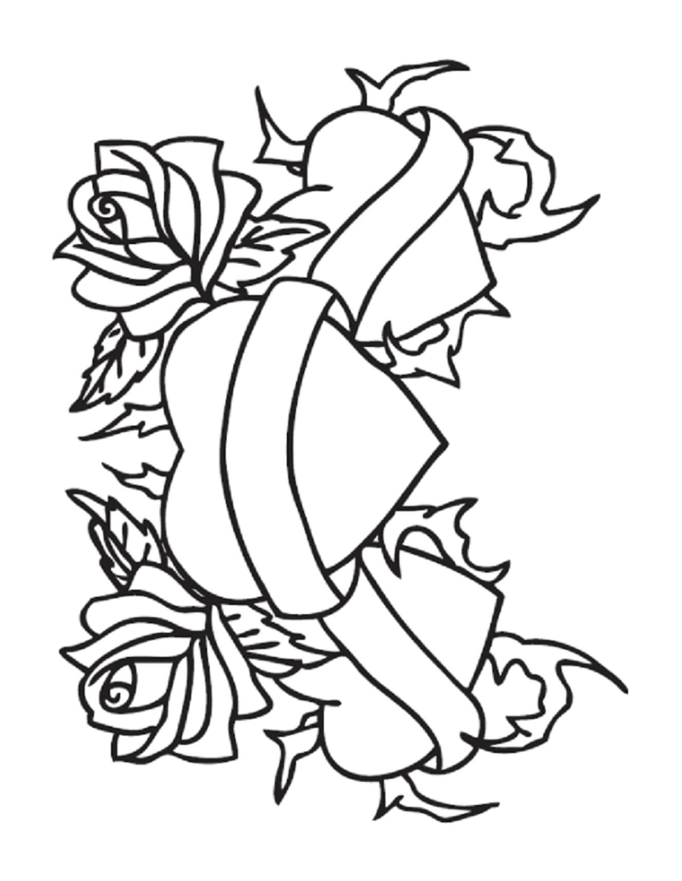 Rosas con Corazones