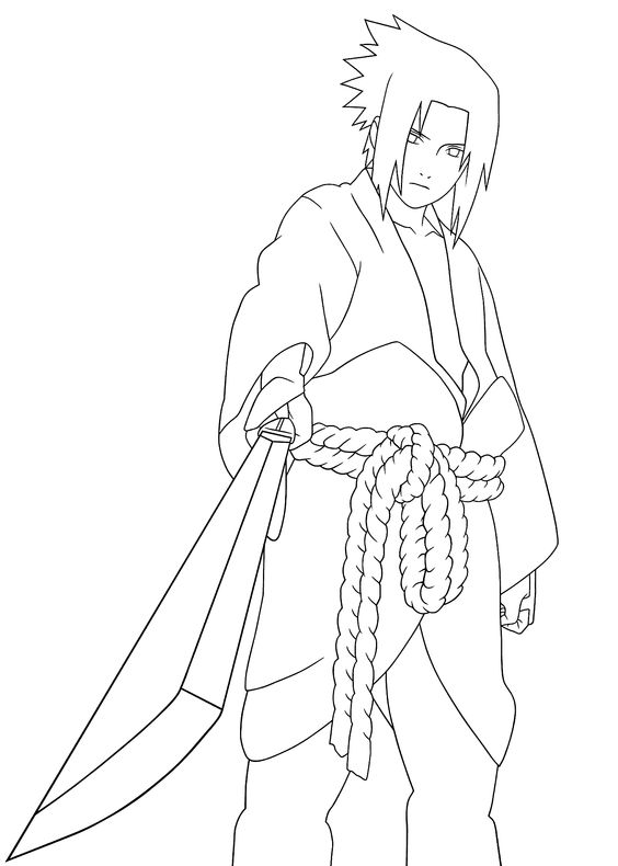 Sasuke Con Espada