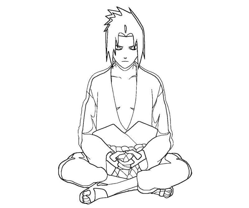 Sasuke Meditando