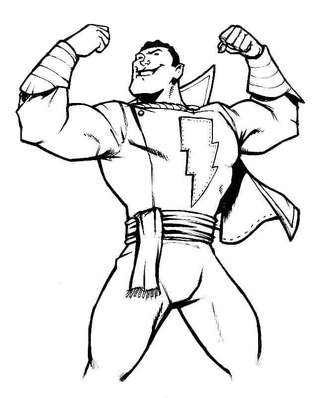 Shazam Divertido Fuerte