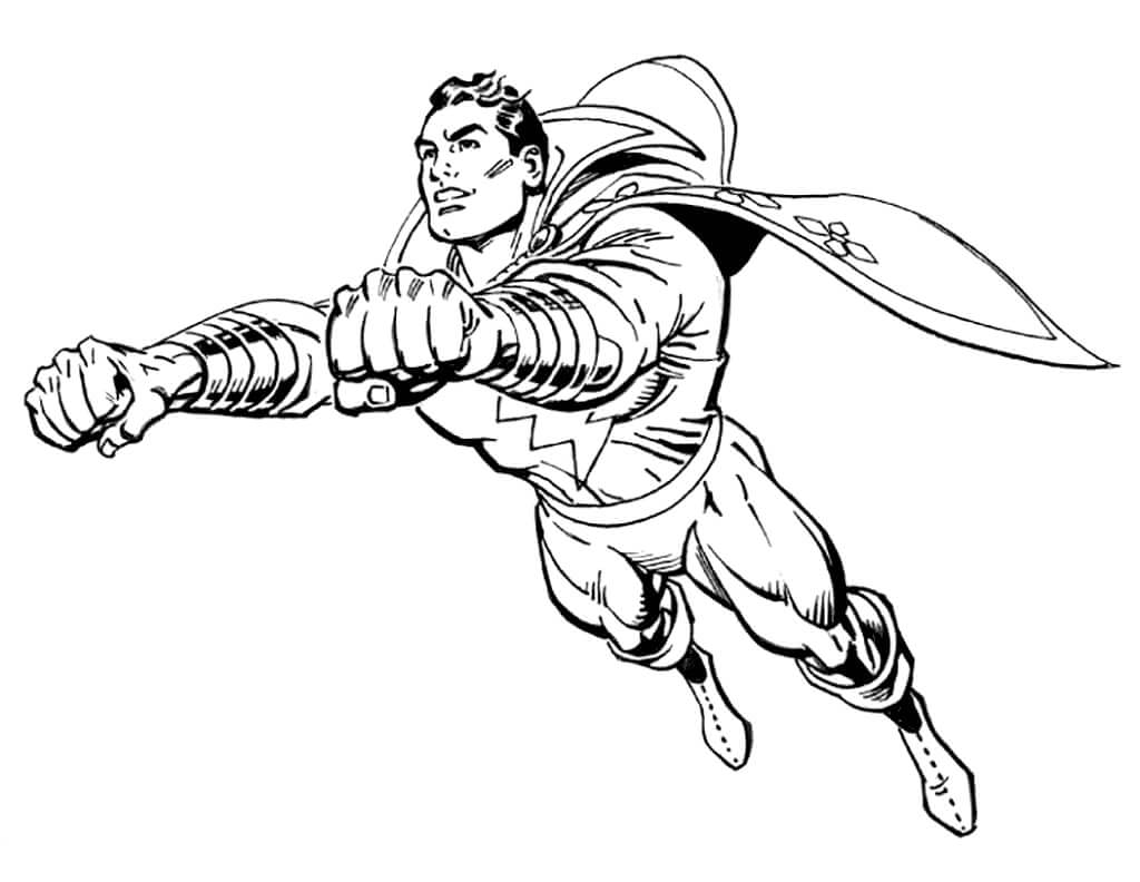 Shazam Volando