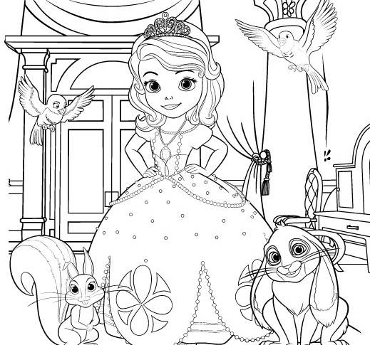Sofia Con Animales