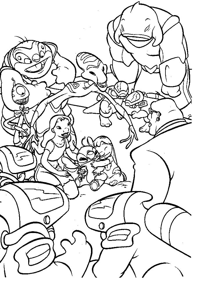 Stitch y Amigos