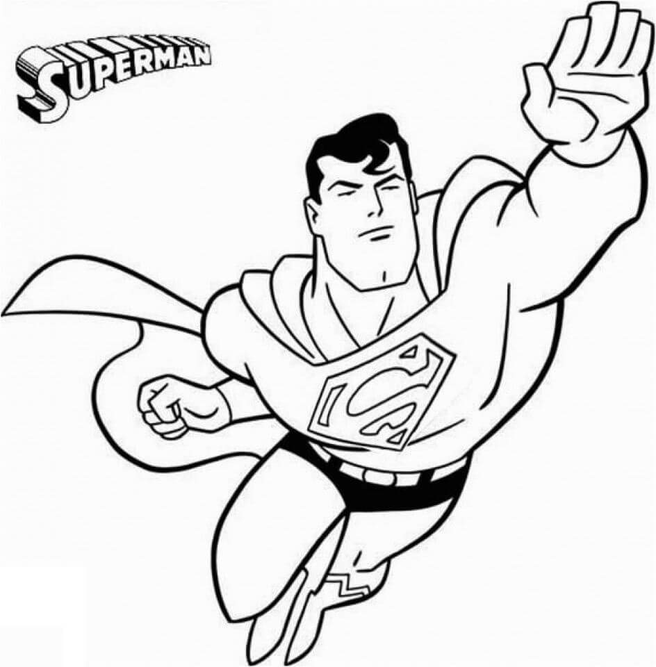 Superman Volando