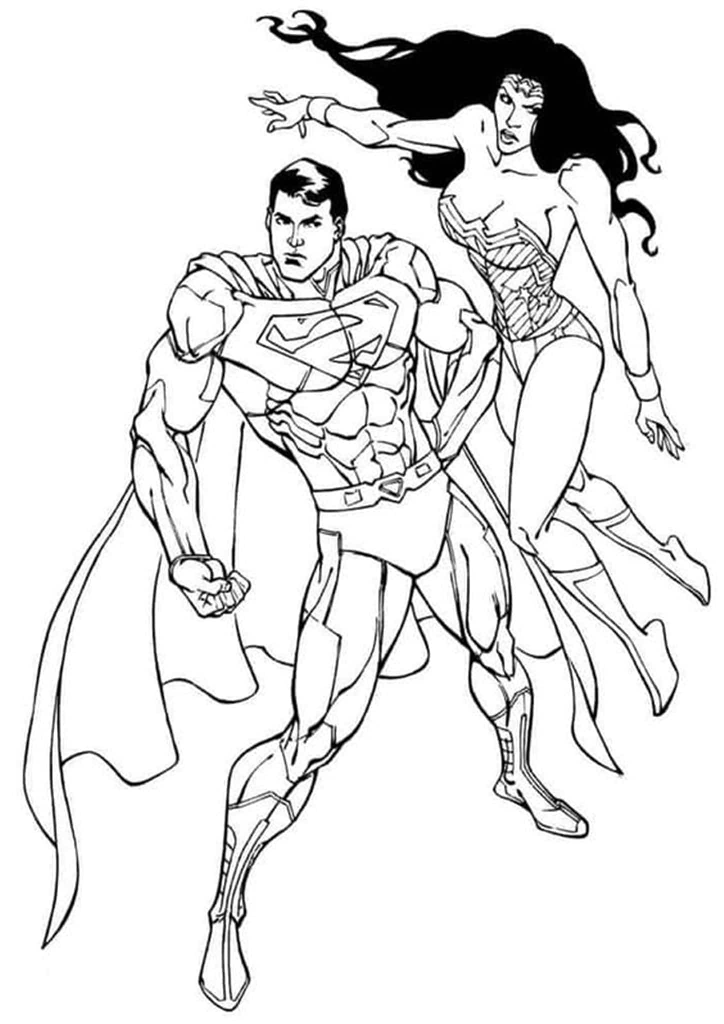 Superman y la Mujer Maravilla