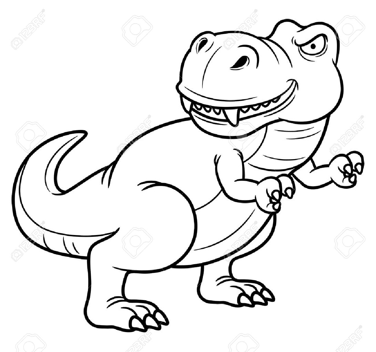 T-Rex Con Nariz Grande