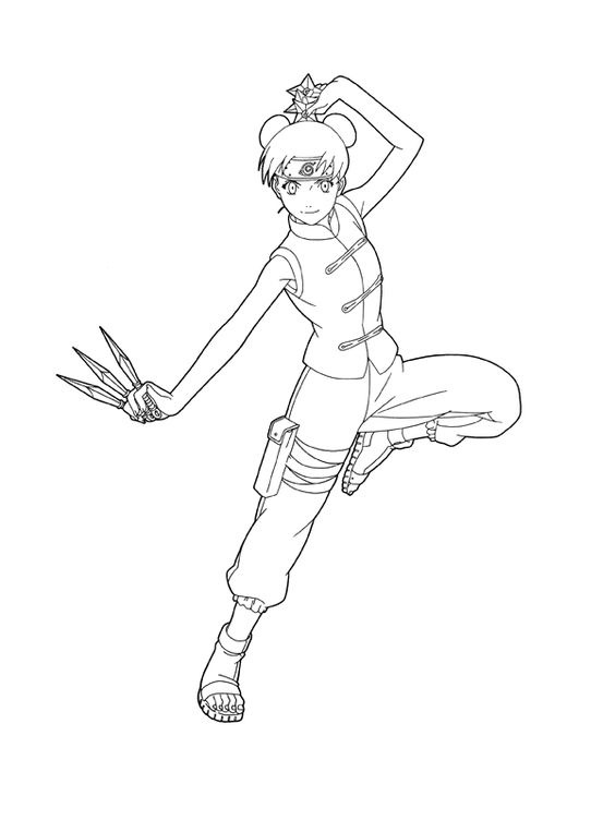 Tenten Smiling