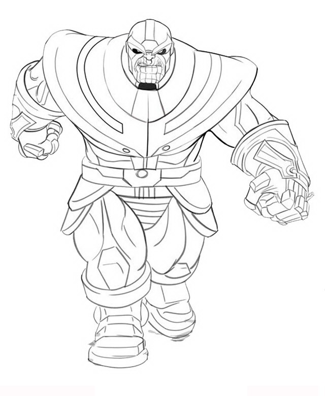 Thanos Corriendo