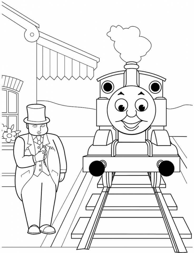 Thomas El Tren Y El Hombre