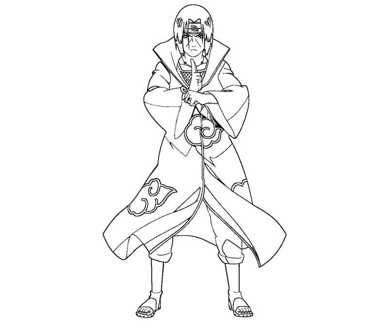 Uchiha Itachi Luchando