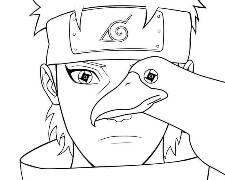 Uchiha Shisui con Cuervo