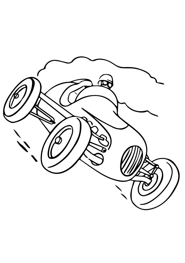 Un Coche De Carreras