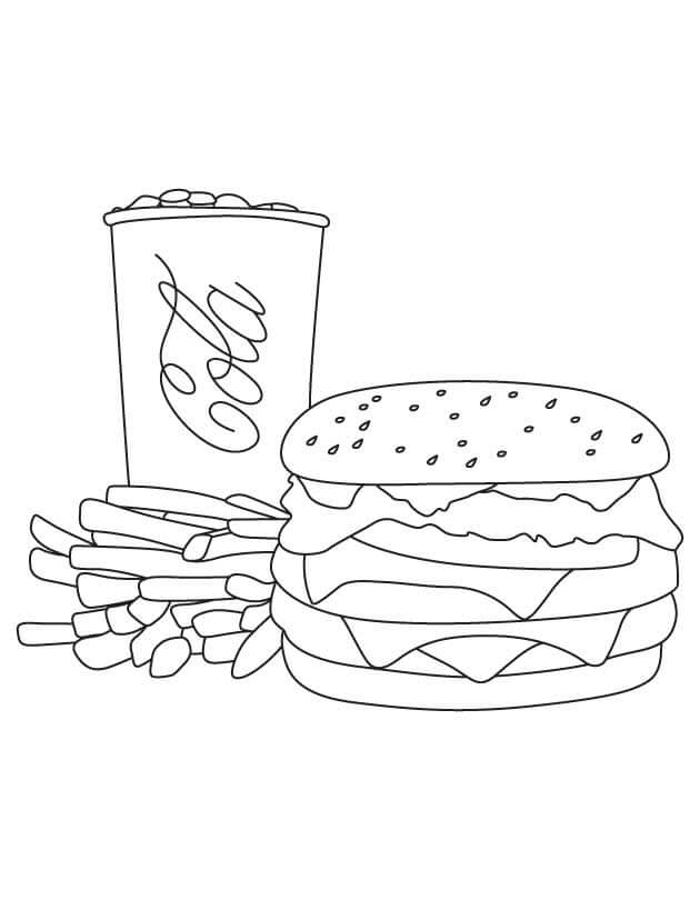 Un Combo De Comida de McDonalds