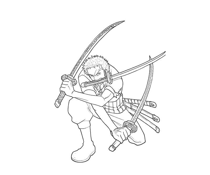 Una Pieza Roronoa Zoro