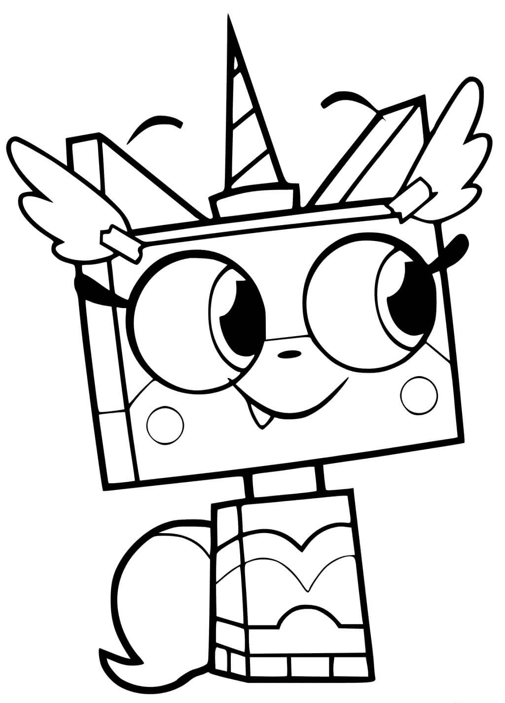 Unikitty En Disfraz De Mujer Maravilla