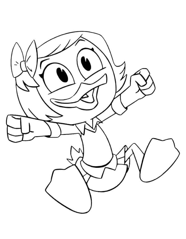 Webby Vanderquack De Ducktales
