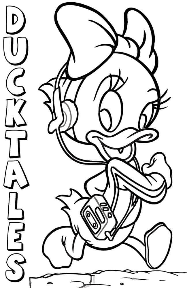 Webby Vanderquack En Ducktales