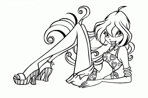 Winx Bloom Sentado