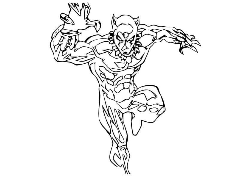 Black Panther Coloring Pages 2018 Printable Unique Free Printable Black Panther Coloring Pages
