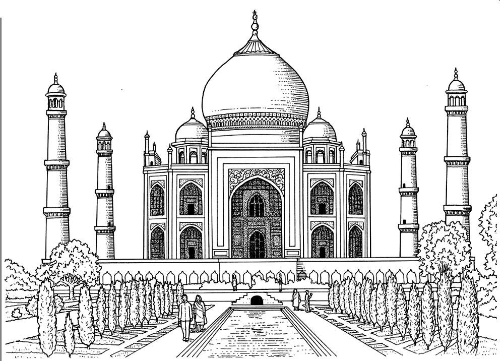 1542940406_coloring-taj-mahal-difficult