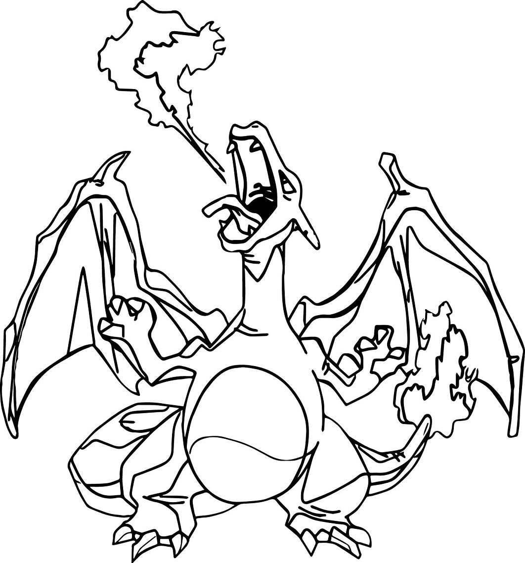 Charizard Escupiendo Fuego