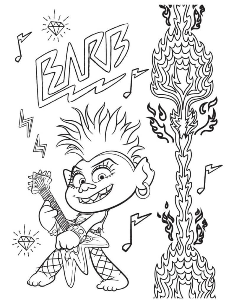 A La Reina Barb Le Encanta El Rock
