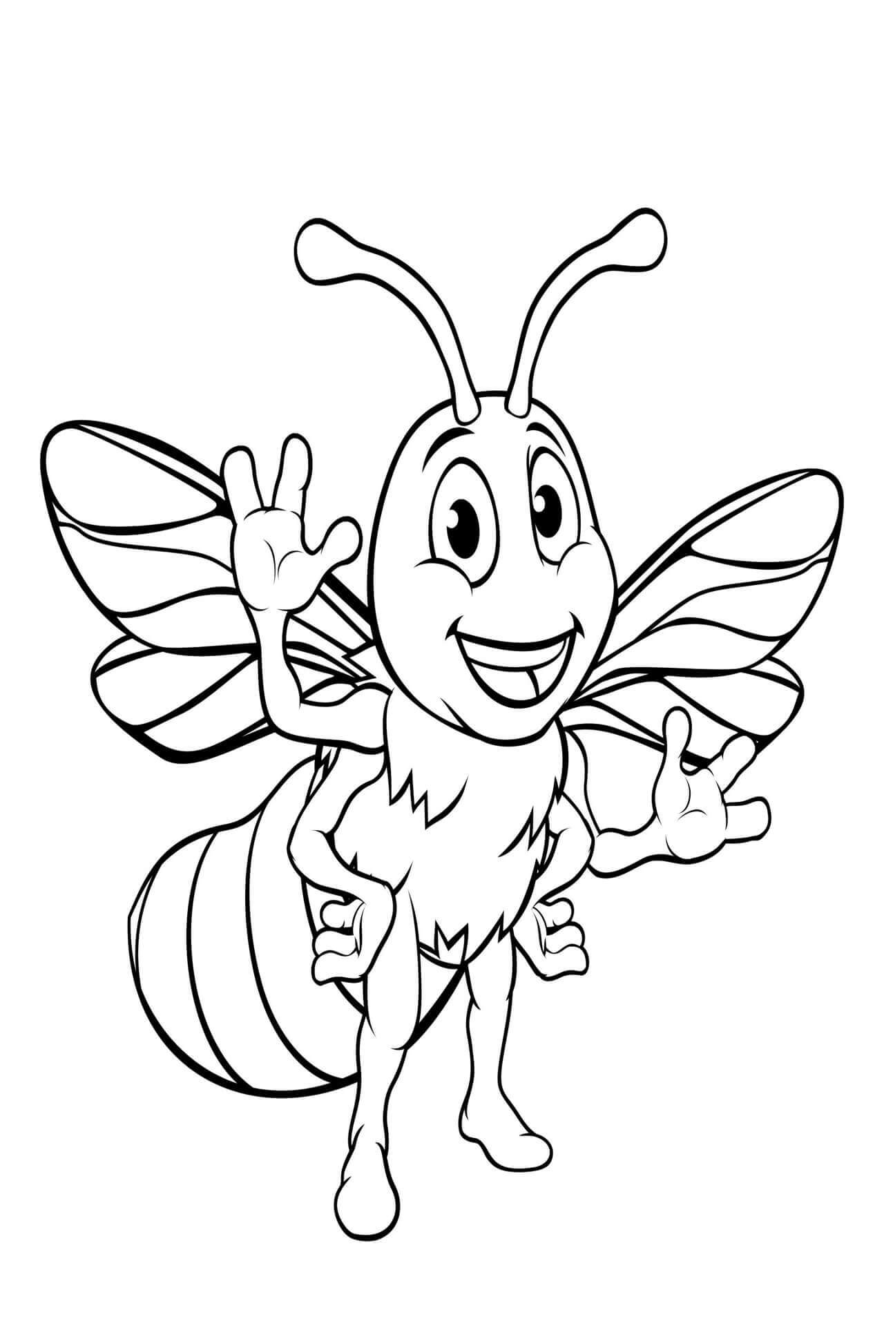 Abeja Riendo