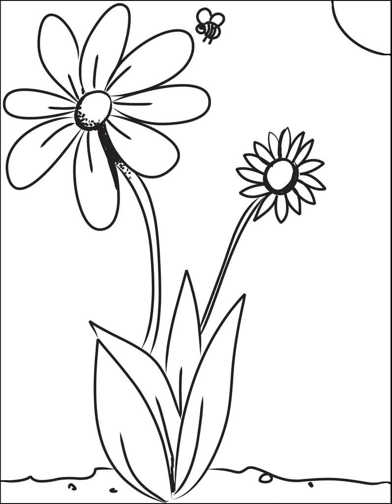 Abeja con Flor