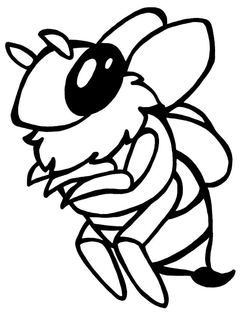 Abeja de Dibujo Básico