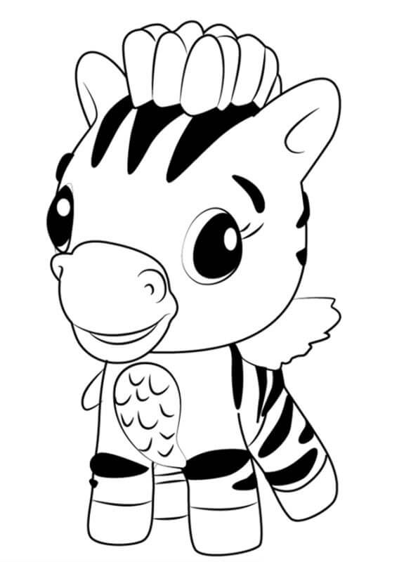Adorable Cebra