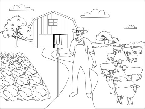 Agricultor y Oveja, Vegetal