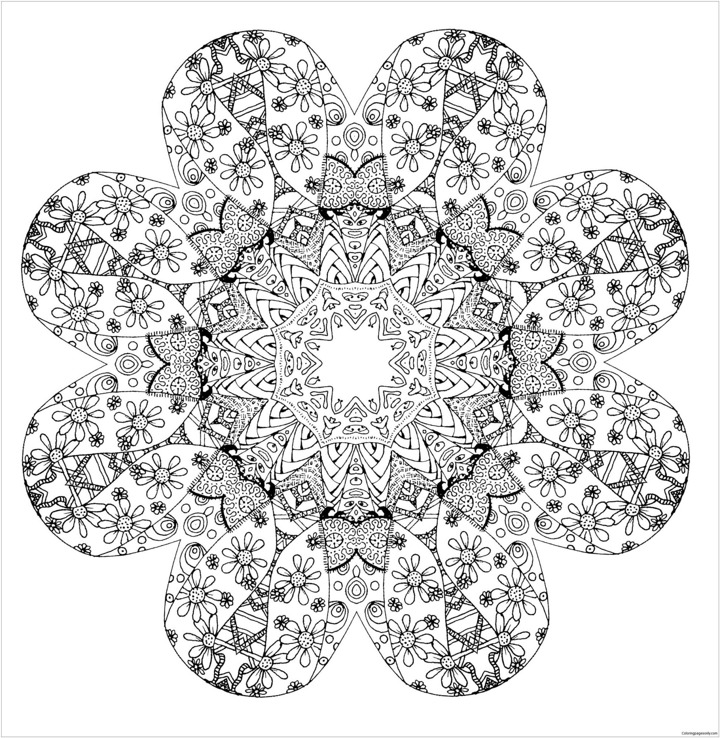 Alivio del estrés Mandala