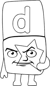 Alphablocks D