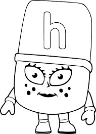 Alphablocks H