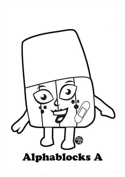 Alphablocks Hembra A