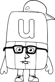 Alphablocks U