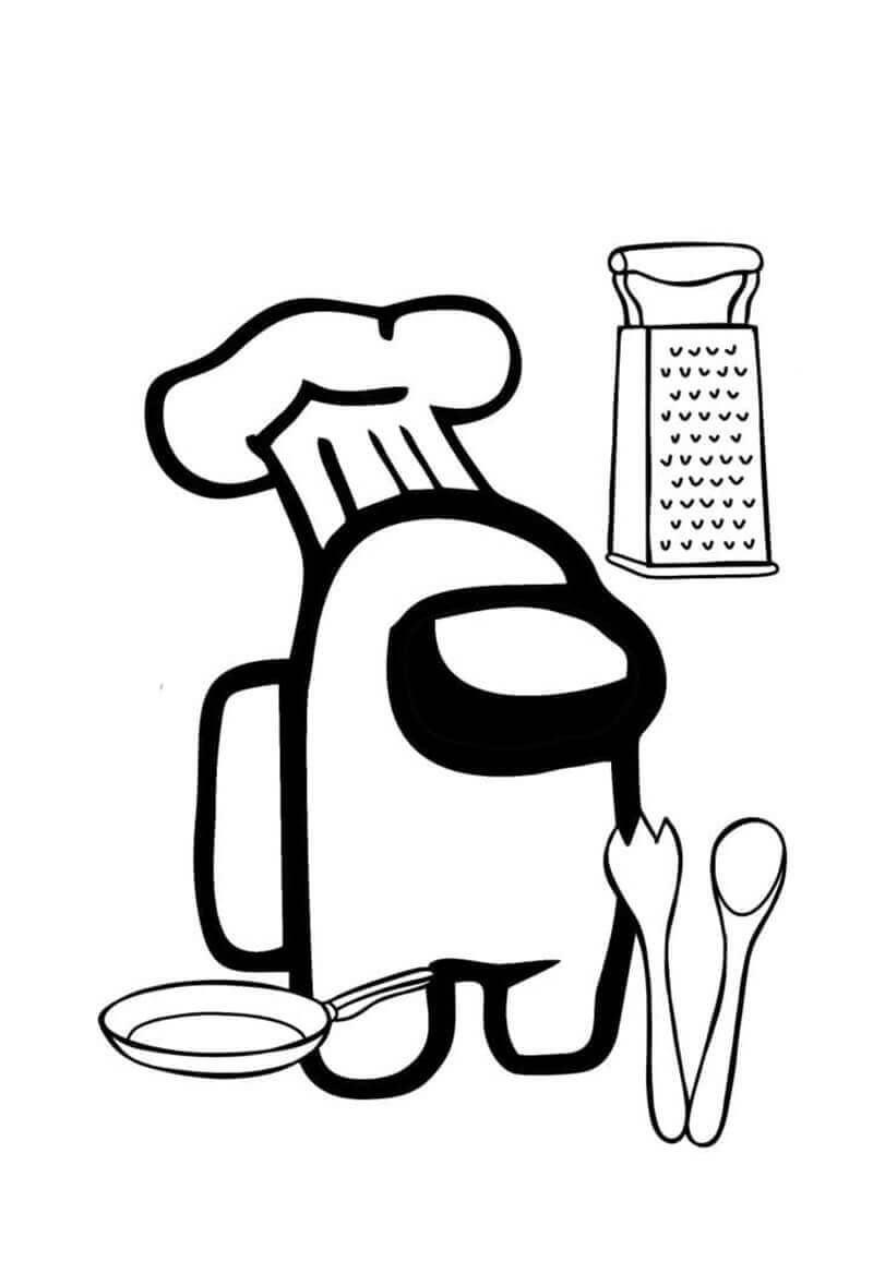 Among Us Cocinero